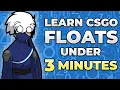 LEARN CSGO FLOATS IN UNDER 3 MINUTES