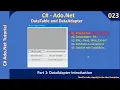 Data Adapter Part 1 - SqlDataAdapter and DataSet Ado Net Tutorial