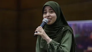 أنشودة هتتصالح مع ذاتك   النابغة الزهراء لايق   المركز القومي للتدريب دندنها