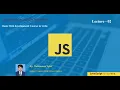 Variables and Data Types Lec - 02 JavaScript Basic Course in Urdu