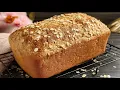 Download Lagu Nichts als Haferflocken! Ich koche jeden Tag.  Erstaunlich weiches Brot ohne Zucker