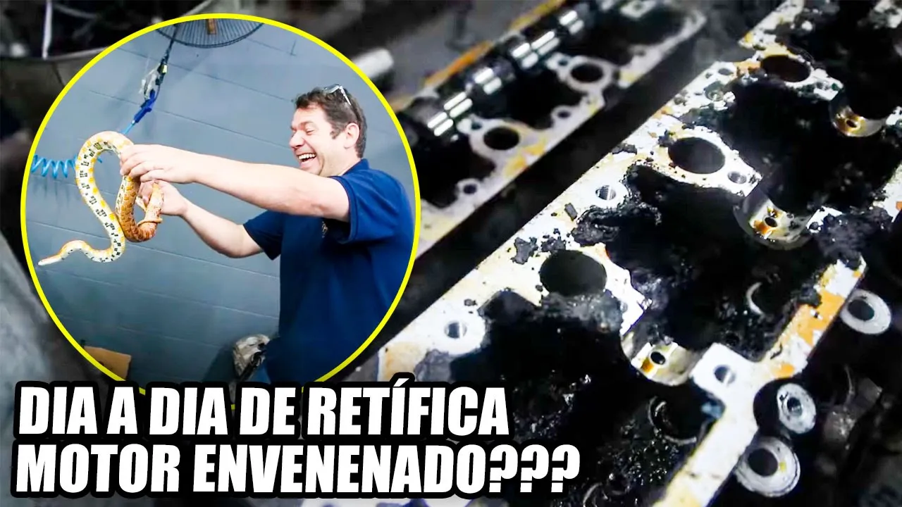 ???? DIA DE RETÍFICA!!???????????? MOTOR DE JET SKI PRO CHARGER!! PT NO V6 BUSSO DE ALFA ROMEO E MUITO MAIS!!