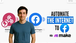 Auto-Post Website Social Media Updates to Facebook with Make com Webhooks