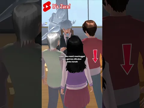 Pria ini takut dikubur di tanah || IB? Cek sound #sakuraschoolsimulator #sakura #fyp #shorts