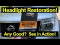 Headlight Restoration using Cerakote - No Tools Needed