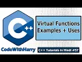 Virtual Functions Example Creation Rules in C C Tutorials for Beginners