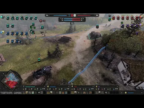 COH3 2v2 Tactically Irrelevant (WM) & Tonimontana (AK) vs Mule (UK) & nub (US)