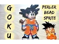Dragon Ball Z Young Goku Perler Bead Sprite