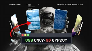 Create an Amazing 3D Carousel Animation with CSS Only