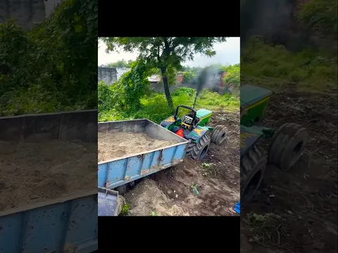 #shorts Ravi Bhai Tractor trolley power testing short video #masti #youtubeshorts #trending