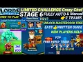 Lords Mobile CRAZY CHEF Stage 6 Guide - EASY F2P Manual Auto Teams