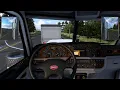 ats american truck simulator fedex delivring clothes to office depot in vegas from texas