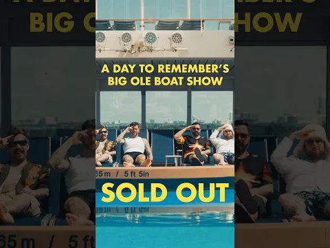 ADTR's Big Ole Boat Show has SOLD OUT in the first wave of presale 🚢⚓️ THANK YOU!