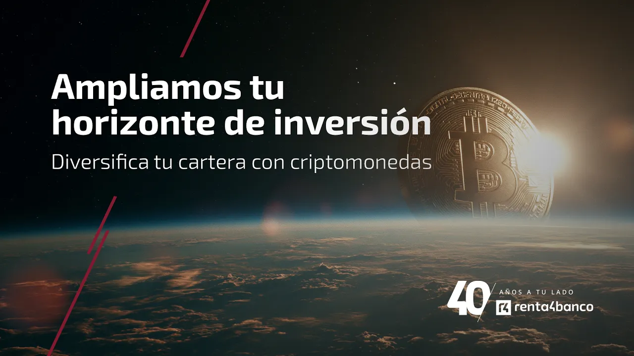 R4Televisión — Renta 4 Banco: Diversify with Cryptocurrencies (YouTube video ad)