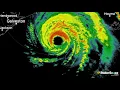 24 HOUR Hurricane Laura Radar Hyperlapse from the Lake Charles Radar Site