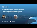 CodeHS Webinar Top Tools to Track Student Progress on CodeHS Pro