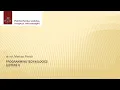 Programming Technologies Lecture Lesson 6 Functional programming basics Part 1