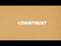Simple Definition of Commitment