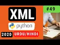 49 Extensible Markup Language XML Python 2020