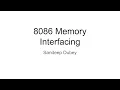 8086 memory interfacing explanation with Numerical RAM ROM interfacing 8086 Microprocessor MU