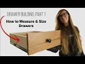 How to Measure and Size Drawer Fronts Drawer Boxes