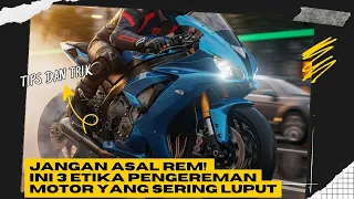 dont just brake here are 3 motorcycle braking etiquettes that are often forgotten with fatal c 