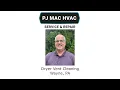 Dryer Vent Cleaning Wayne PA - PJ MAC HVAC Air Duct Cleaning