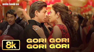 gori gori gori gori video song main hoon na k k shreya ghoshal shahrukh khan sushmita sen