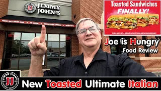 Jimmy John s NEW Toasted Ultimate Italian Review Toasted Sandwich Taste Test Joe is Hungry