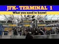 JFK Airport Terminal 1 New York City How to Navigate