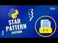 Square Star Pattern in Python