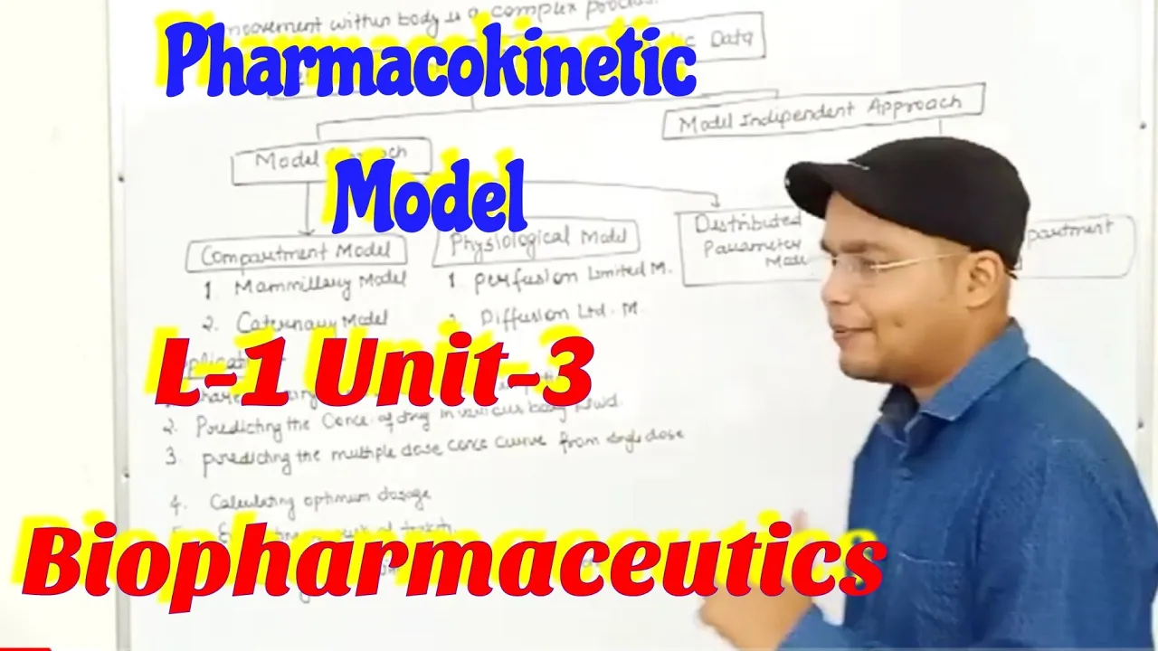 Pharmacokinetic Models - Definition, Types & Application / L-1 Unit-3 Biopharmaceutics 6th Sem