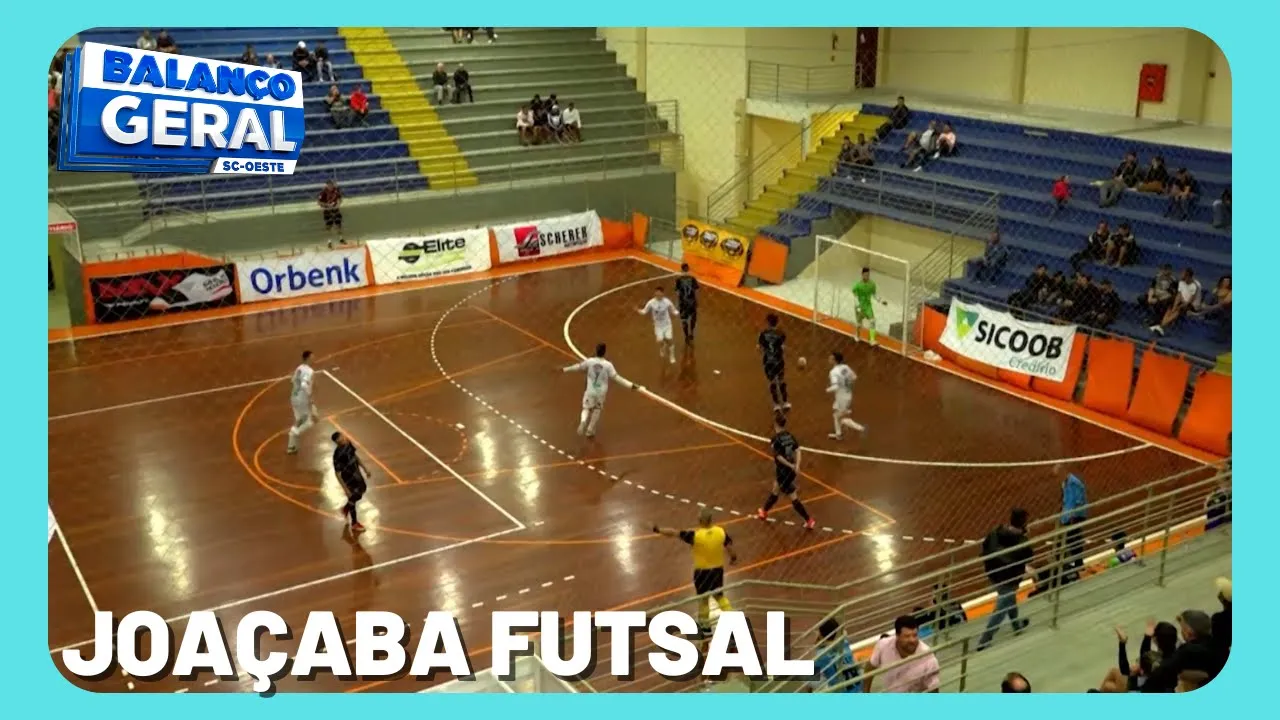 Joaçaba vence Tubarão por 4 a 2 no Campeonato Estadual de Futsal