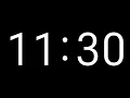 11 Minute and 30 Second Timer Countdown Timer with Big Numbers No Music