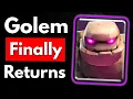 I Played the Most UNSTOPPABLE Golem Deck in Clash Royale