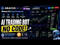 I Built an AI Trading Bot With NO CODE Abacus AI Supercomputer