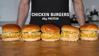 I Meal Prepped Chicken Burgers For The Week