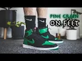 Pine Green Jordan 1 On Feet w 7 Different Pants SHOULD YOU BUY