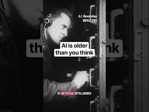 AI is older than you think #turing #turingtest #ai #artificialintelligence #documentary