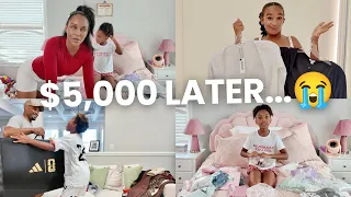 I SPENT $5,000 ON BACK TO SCHOOL + STEPDAD SURPRISES MY SON + MY 6 YEAR OLD GOT ME F*CKED UP 😭