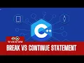 Class21 Break VS Continue Statement Subhabrata Bhattacharjee TalksSubhaDa
