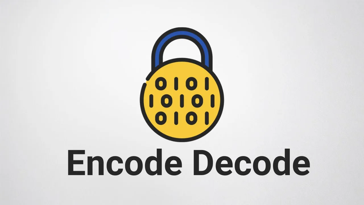ENCODE - Encoding and Decoding Simply Explained CyberTube