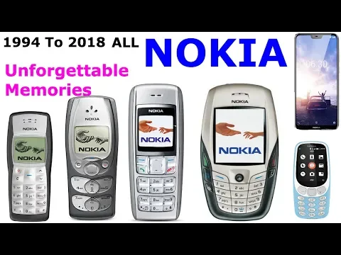 Download MP3 Nokia unforgettable memory - ALL Nokia Mobils 1994 to 2018