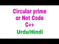 Circular Prime or Not Jawad Aslam