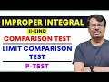 Improper Integral Comparison Limit Comparison Test P - Test for Second Kind Real Analysis