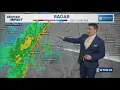Morning rain and storms for Indiana cooler air rushes in tonight