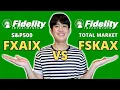 FXAIX vs FSKAX Which Fidelity Index Fund Is Better