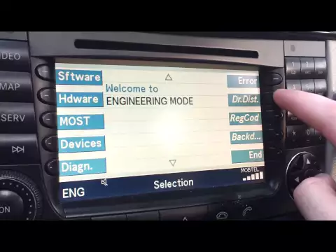 Download MP3 Mercedes E class w211 command unlock video in motion