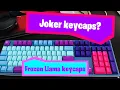 Unboxing Ducky One 2 Good in Blue keyboard Frozen Llama Joker keycaps