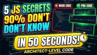 90 of Devs Don t Know This 5 Pro JavaScript Coding Secrets